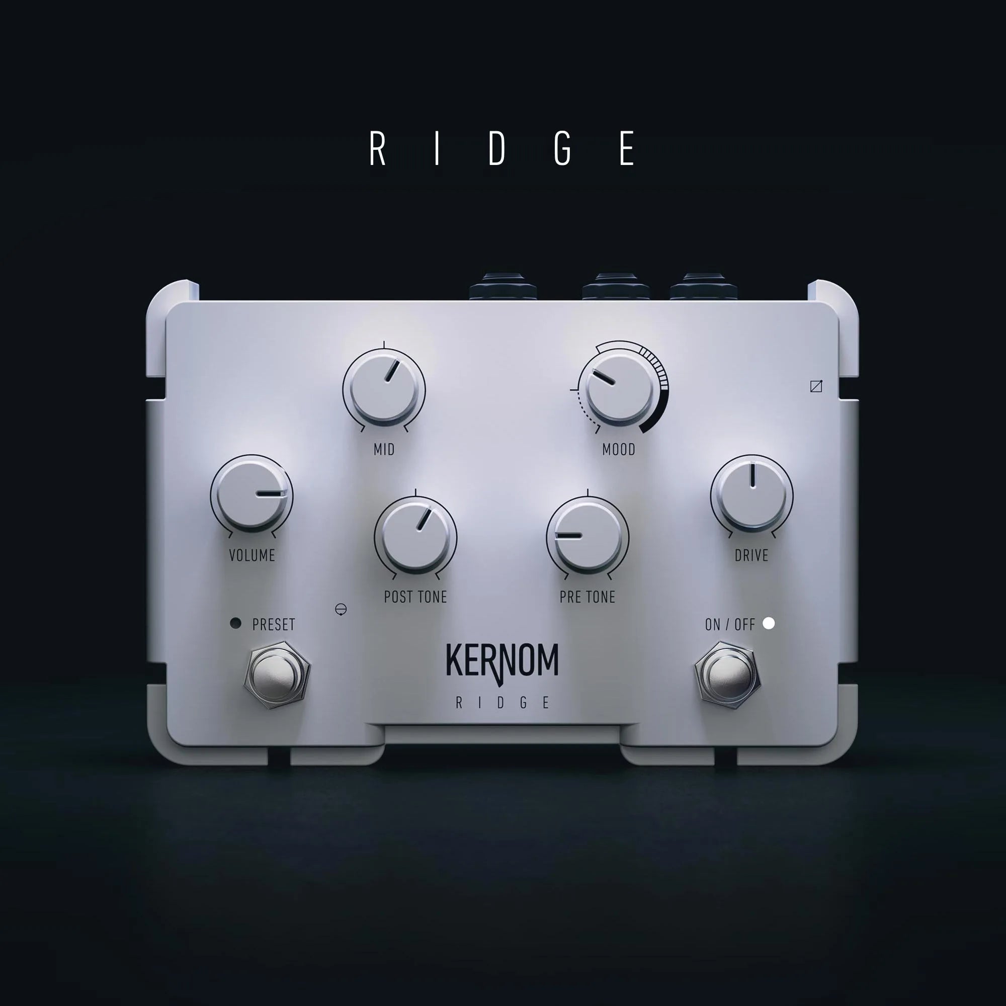 Kernom RIDGE, The first Augmented Analog overdrive RIDGE in the world