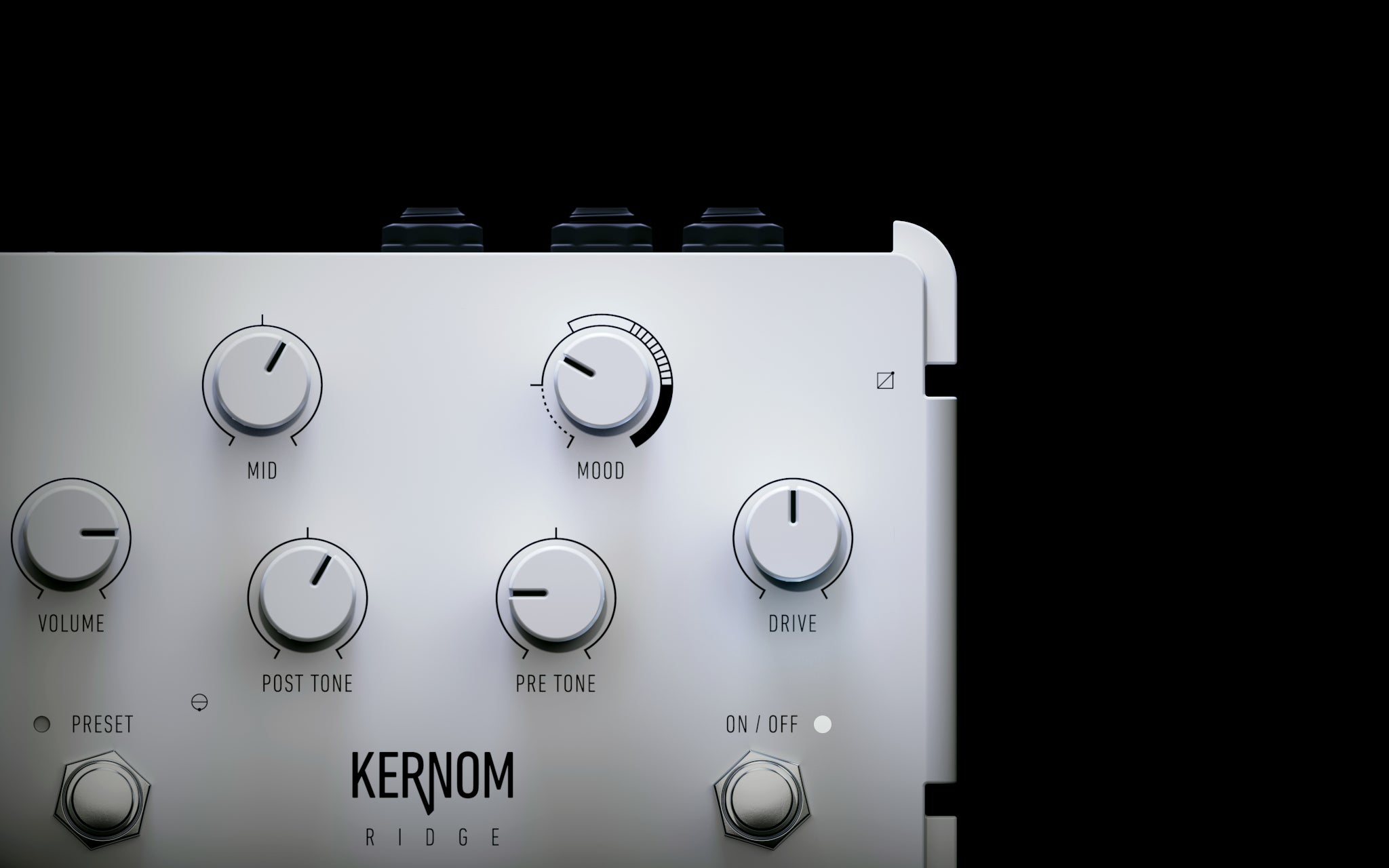 Kernom RIDGE, The first Augmented Analog overdrive RIDGE in the world