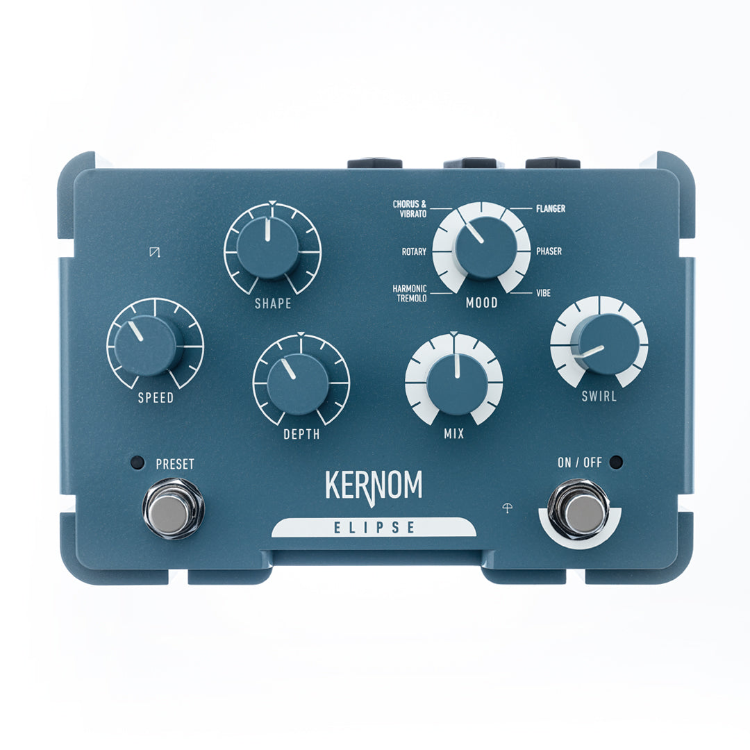 KERNOM ELIPSE – Multi-Modulation Pedal | SWIRL, Morphing & MIDI